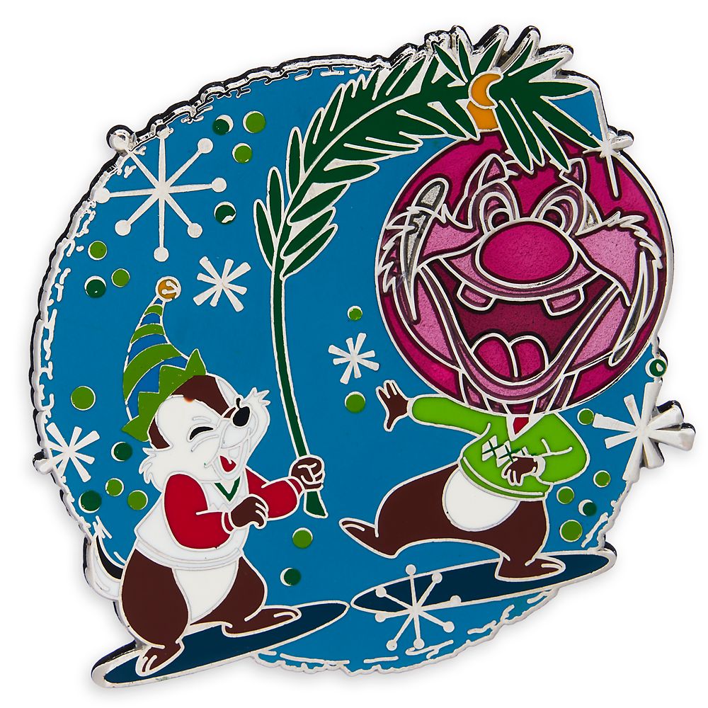 Chip 'n Dale Holiday Pin