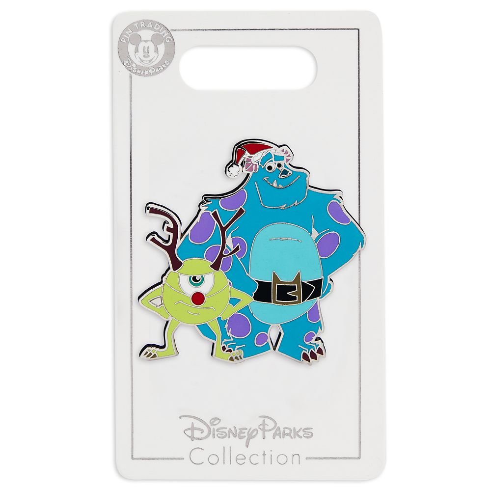 Sulley and Mike Wazowski Holiday Pin