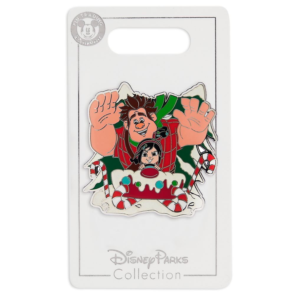 Ralph and Vanellope Holiday Pin