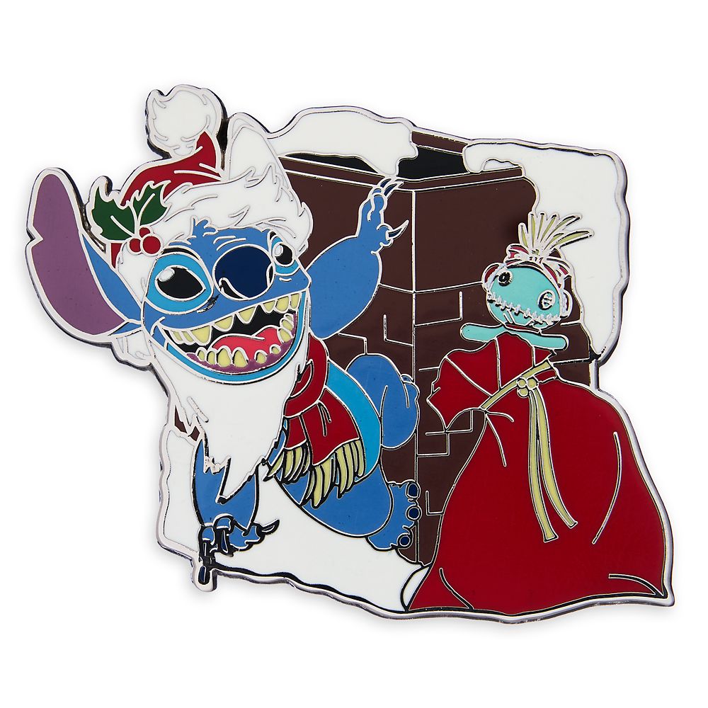 Stitch Holiday Pin