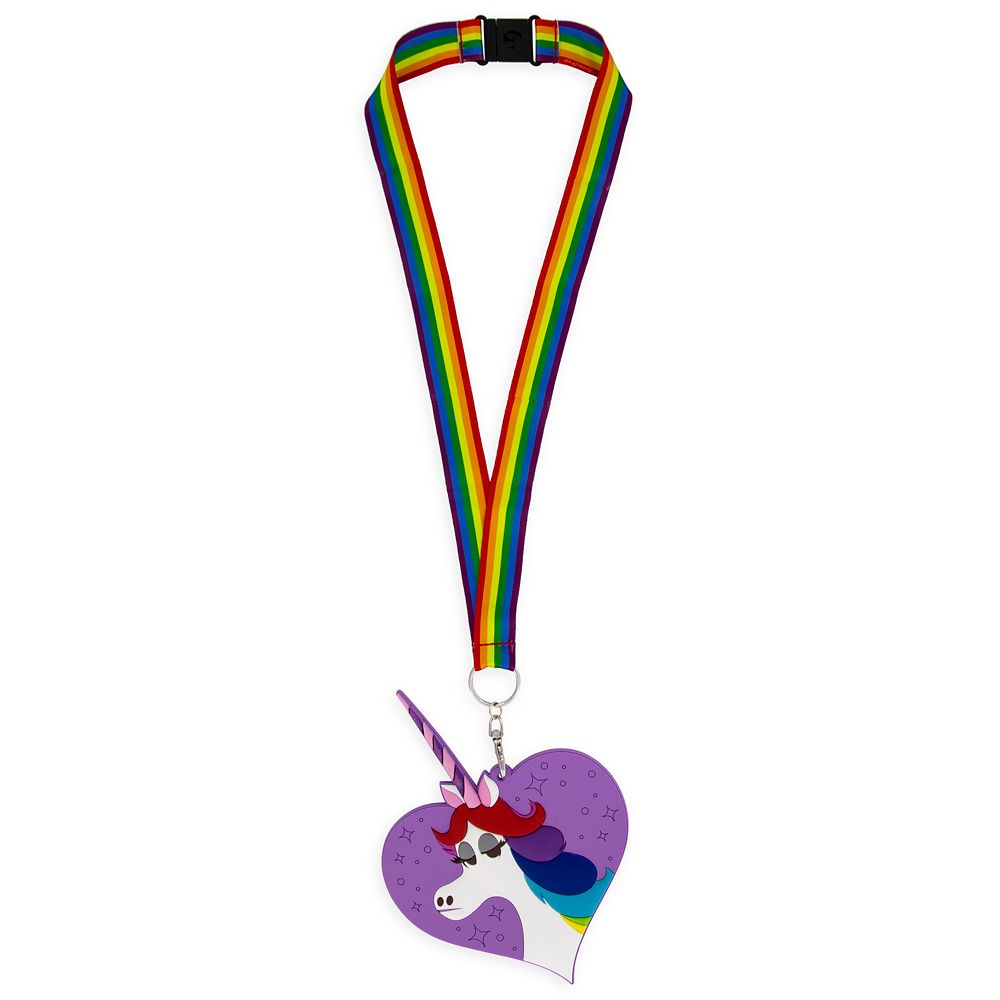 Rainbow Unicorn ID Holder and Lanyard – Inside Out