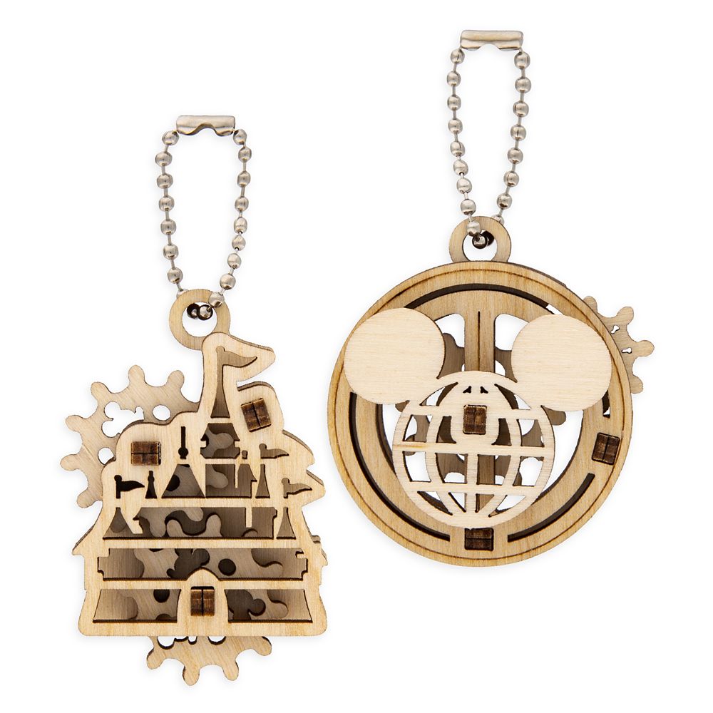 Disney Parks Wooden Puzzle Keychain Set by UGears