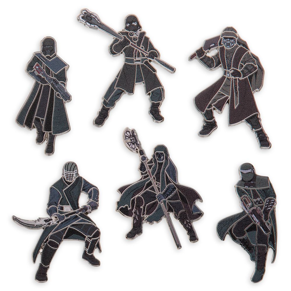 Knights of Ren Pin Set – Star Wars: The Rise of Skywalker – Limited Release