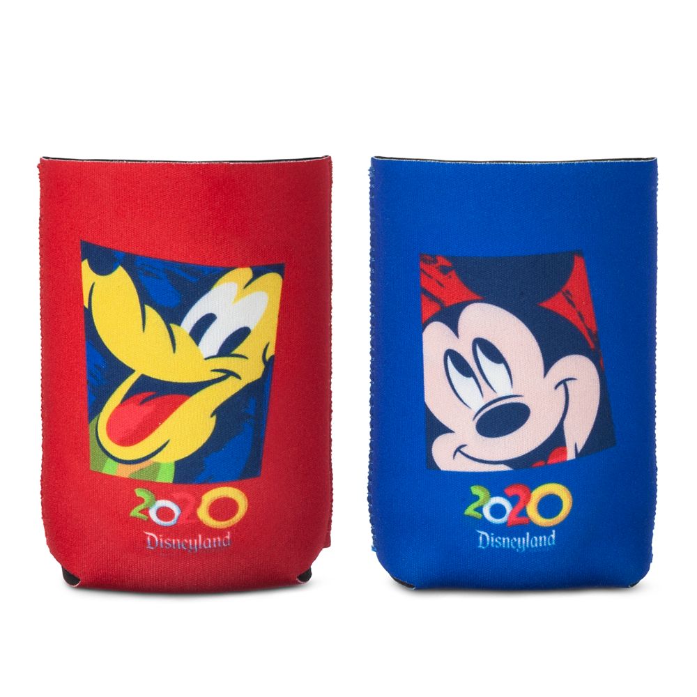 Mickey Mouse and Pluto Beverage Holder Set – Disneyland 2020