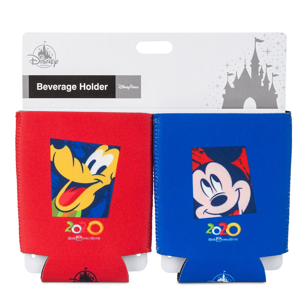 Mickey Mouse and Pluto Beverage Holder Set – Walt Disney World 2020