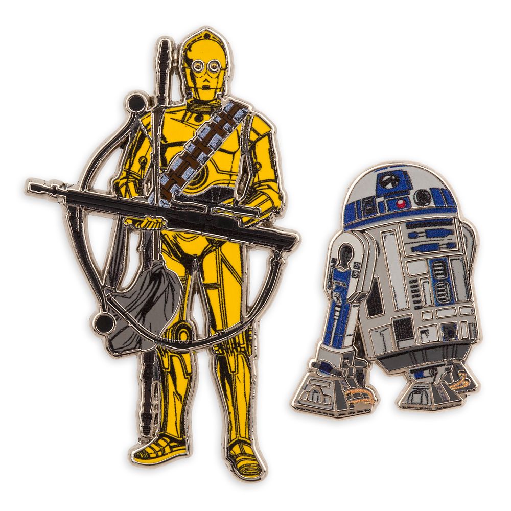 R2-D2 and C-3PO Pin Set – Star Wars: The Rise of Skywalker