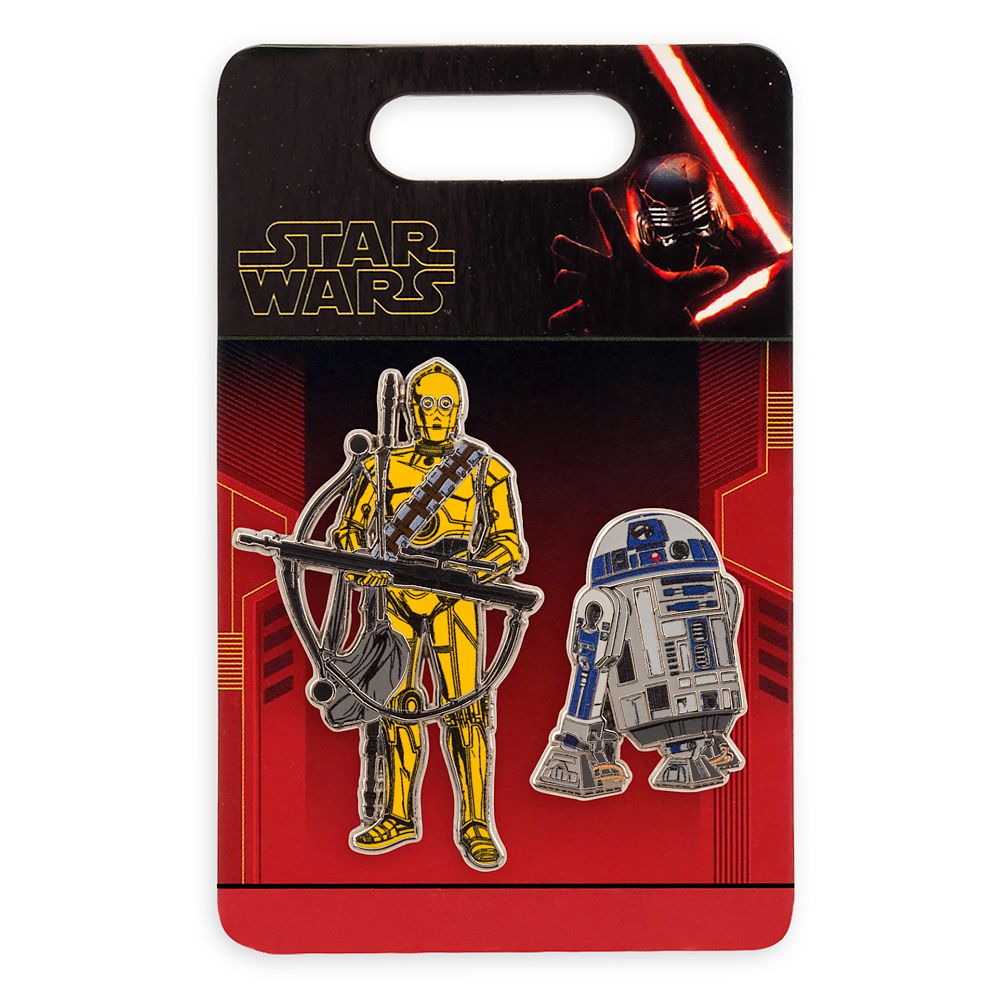 R2-D2 and C-3PO Pin Set – Star Wars: The Rise of Skywalker