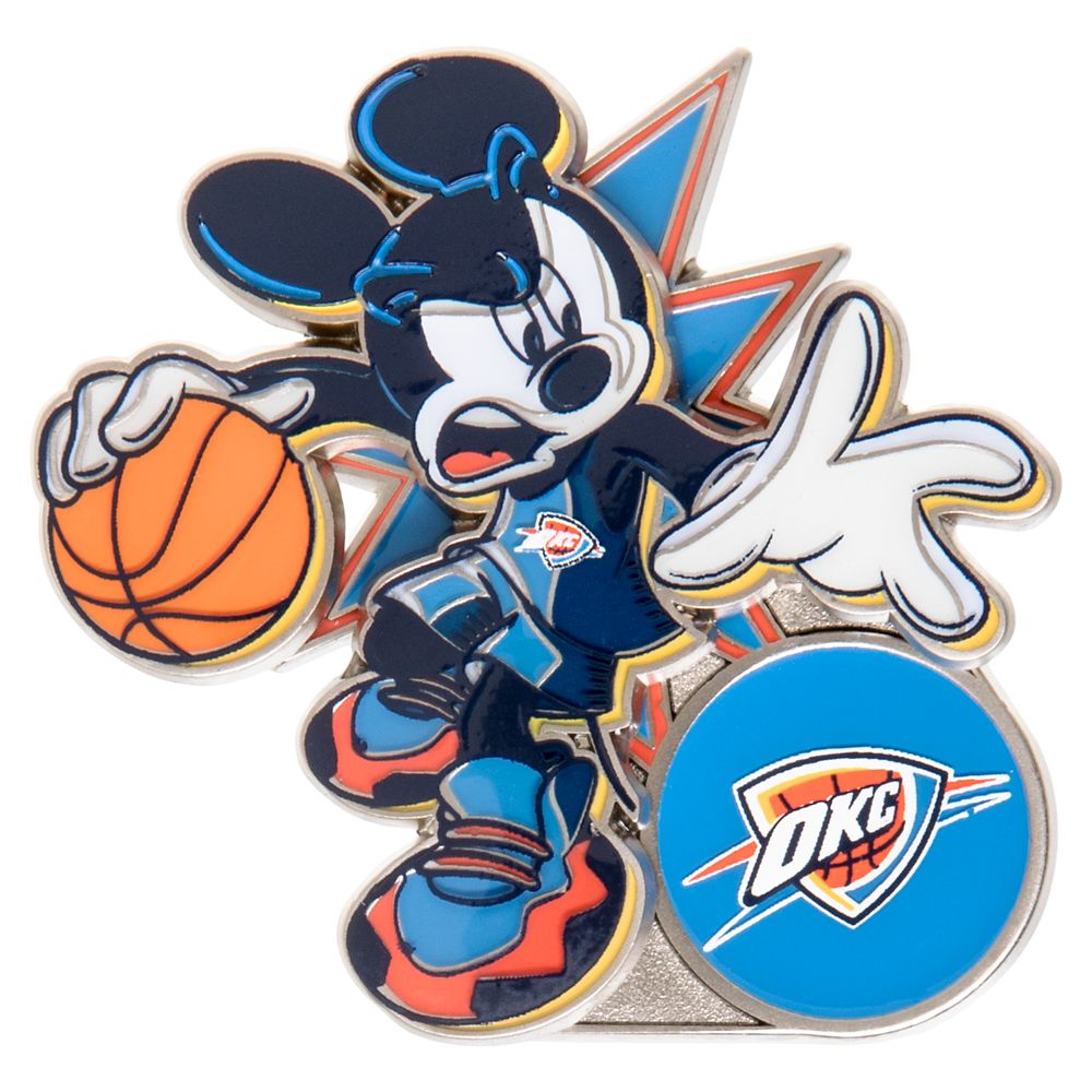 Mickey Mouse Nba Experience Pin Oklahoma City Thunder