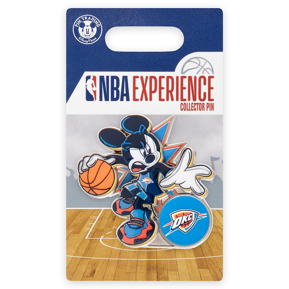 Mickey Mouse Nba Experience Pin Oklahoma City Thunder