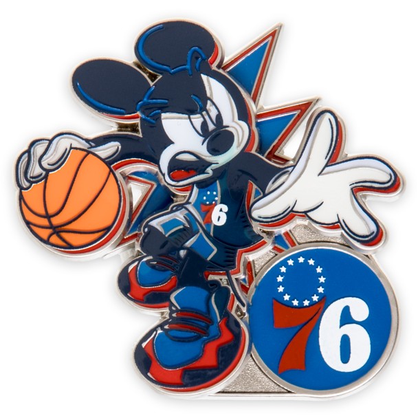 Mickey Mouse NBA Experience Pin – Philadelphia 76ers