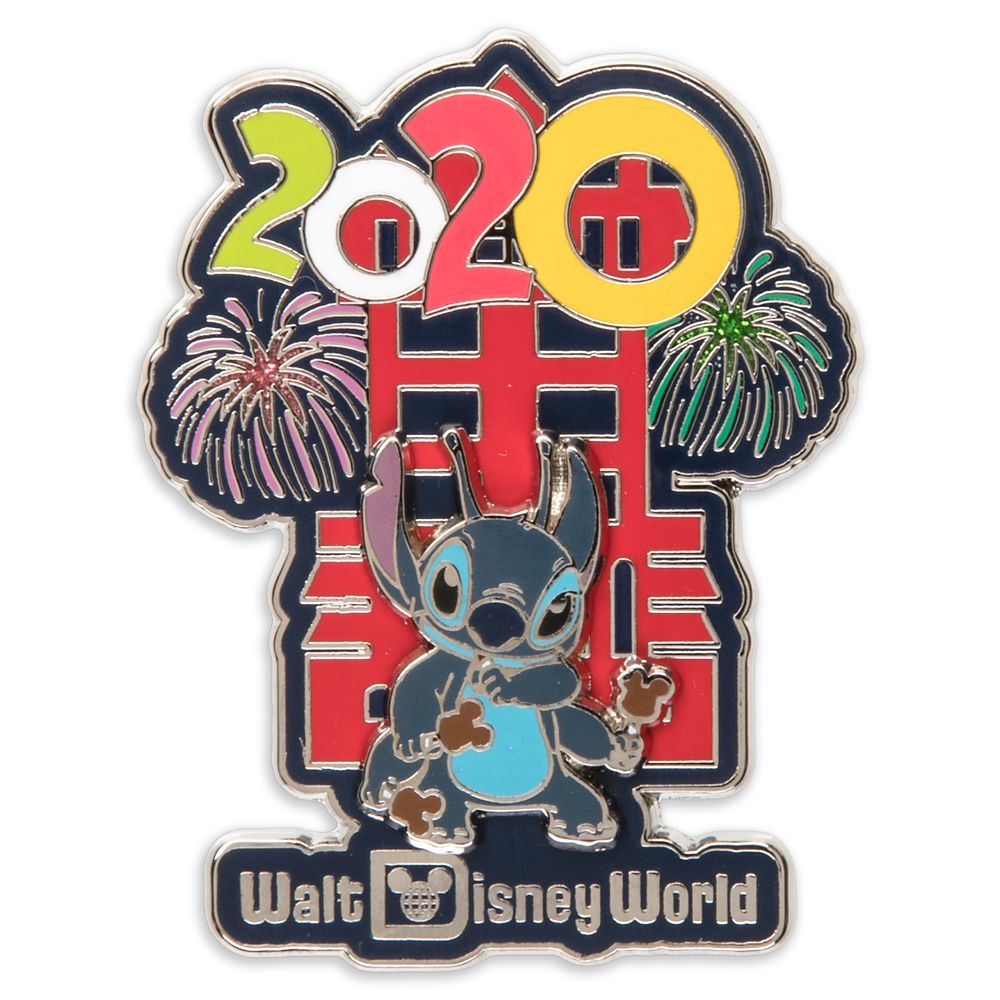 Stitch at Hollywood Tower Hotel Pin – Walt Disney World 2020