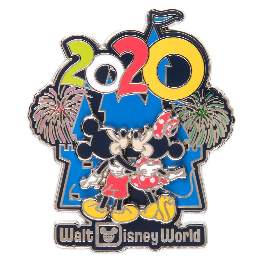 Mickey and Minnie Mouse at Cinderella Castle Pin – Walt Disney World 2020
