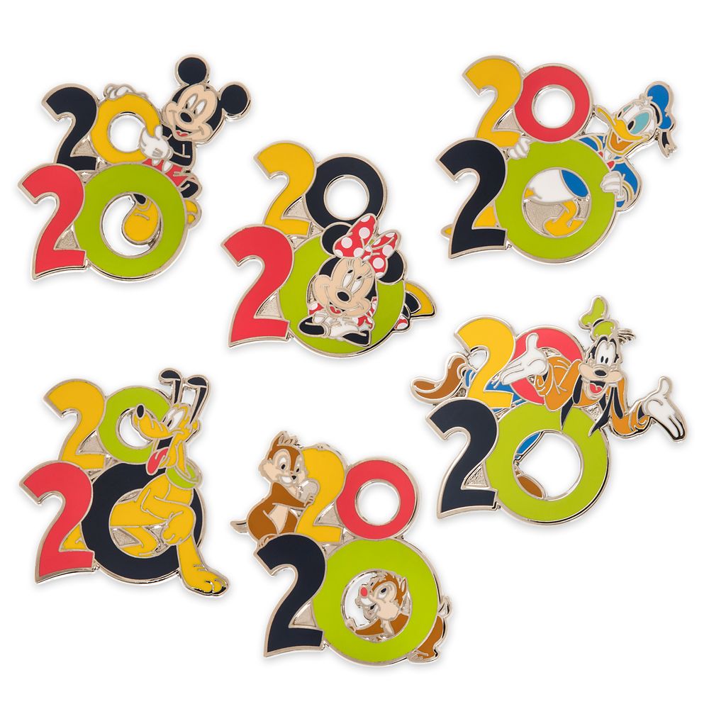 Mickey Mouse and Friends Pin Trading Booster Set – Disney Parks 2020