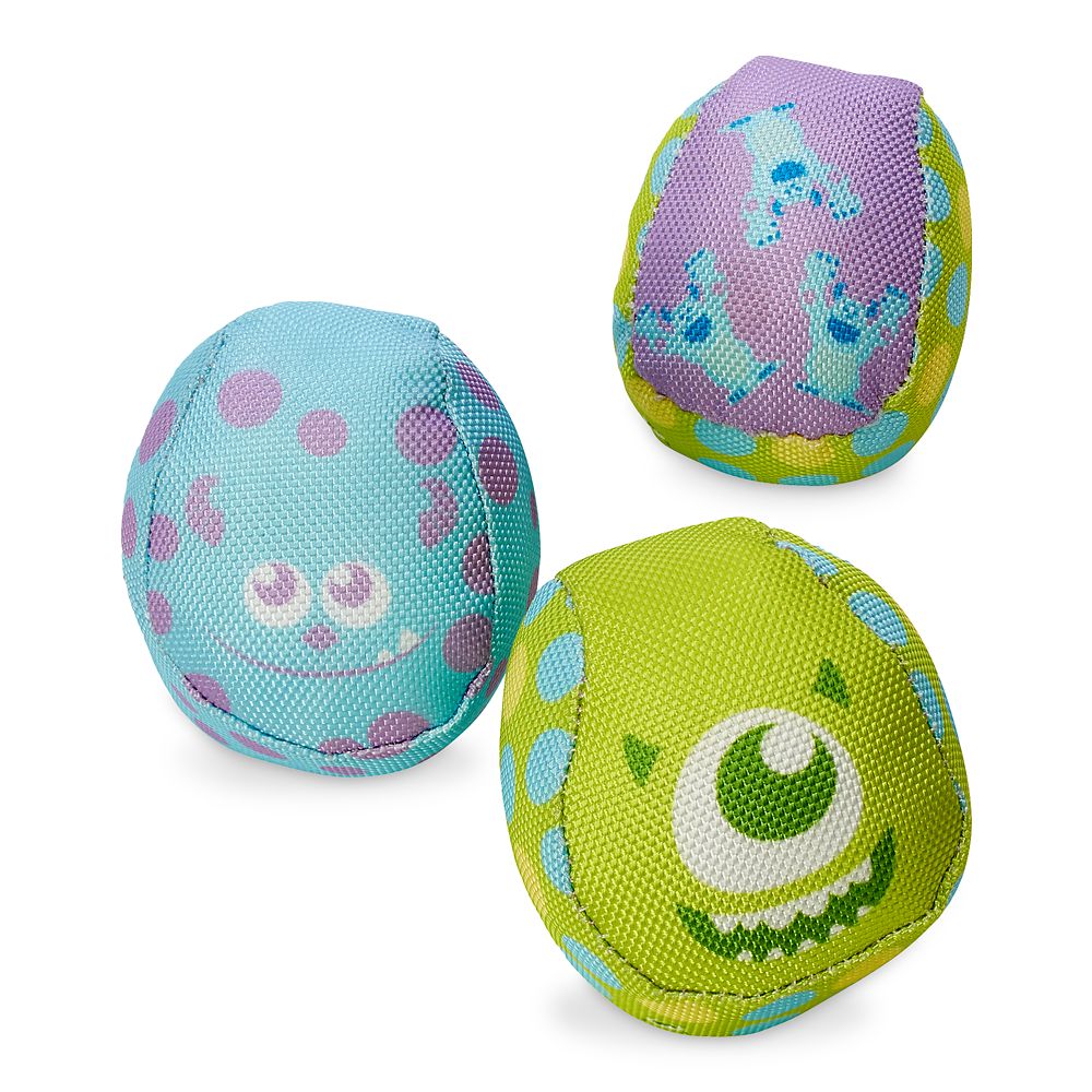 Monsters, Inc. Squeaky Chew-Toy Set for Dogs