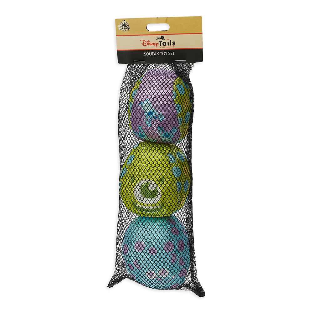 Monsters, Inc. Squeaky Chew-Toy Set for Dogs