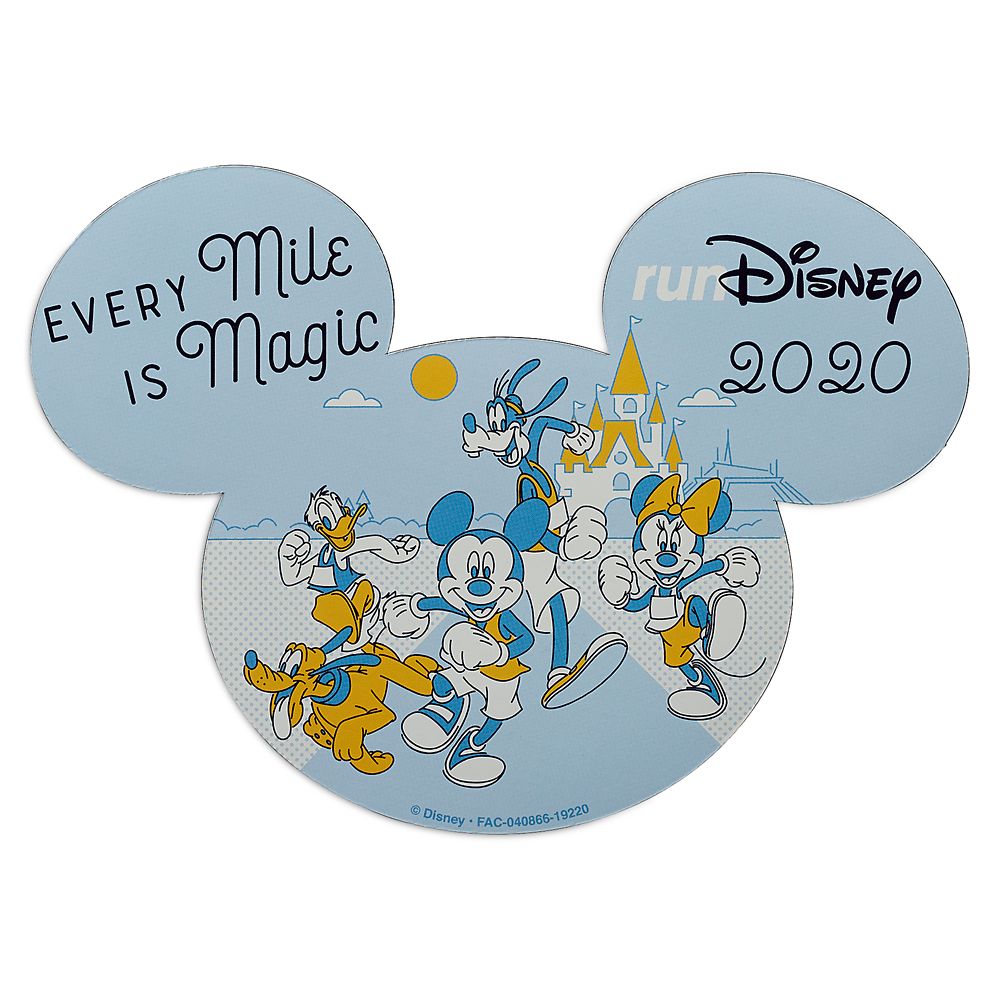Mickey Mouse and Friends runDisney 2020 Magnet