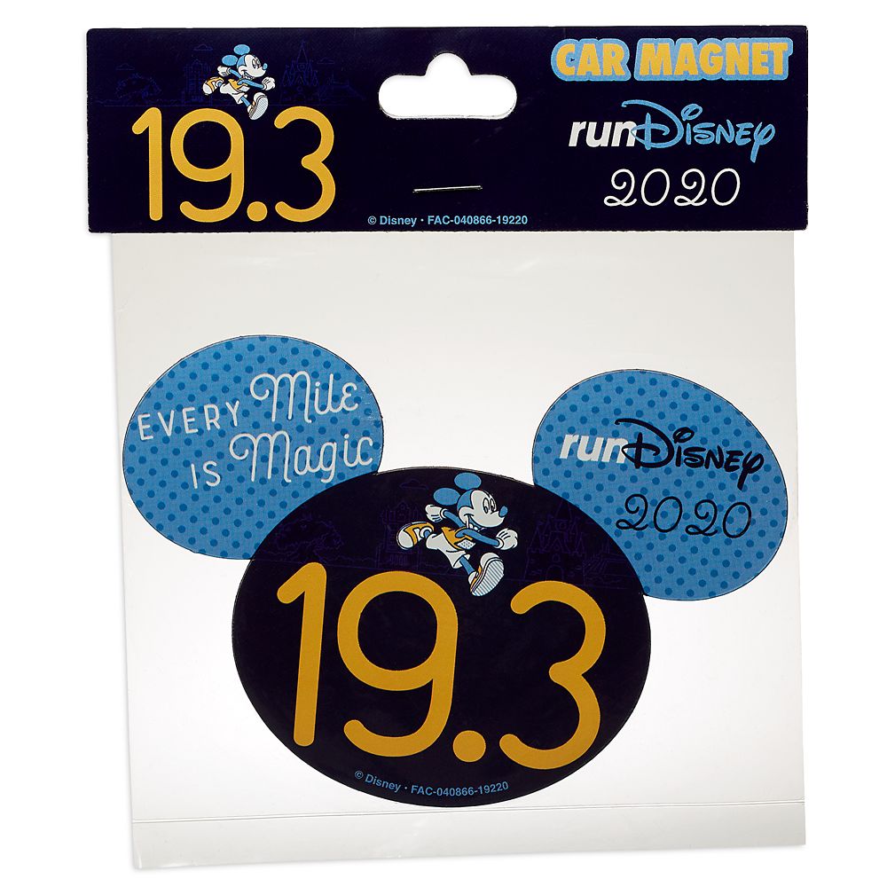 Mickey Mouse runDisney 2020 Magnet – 19.3