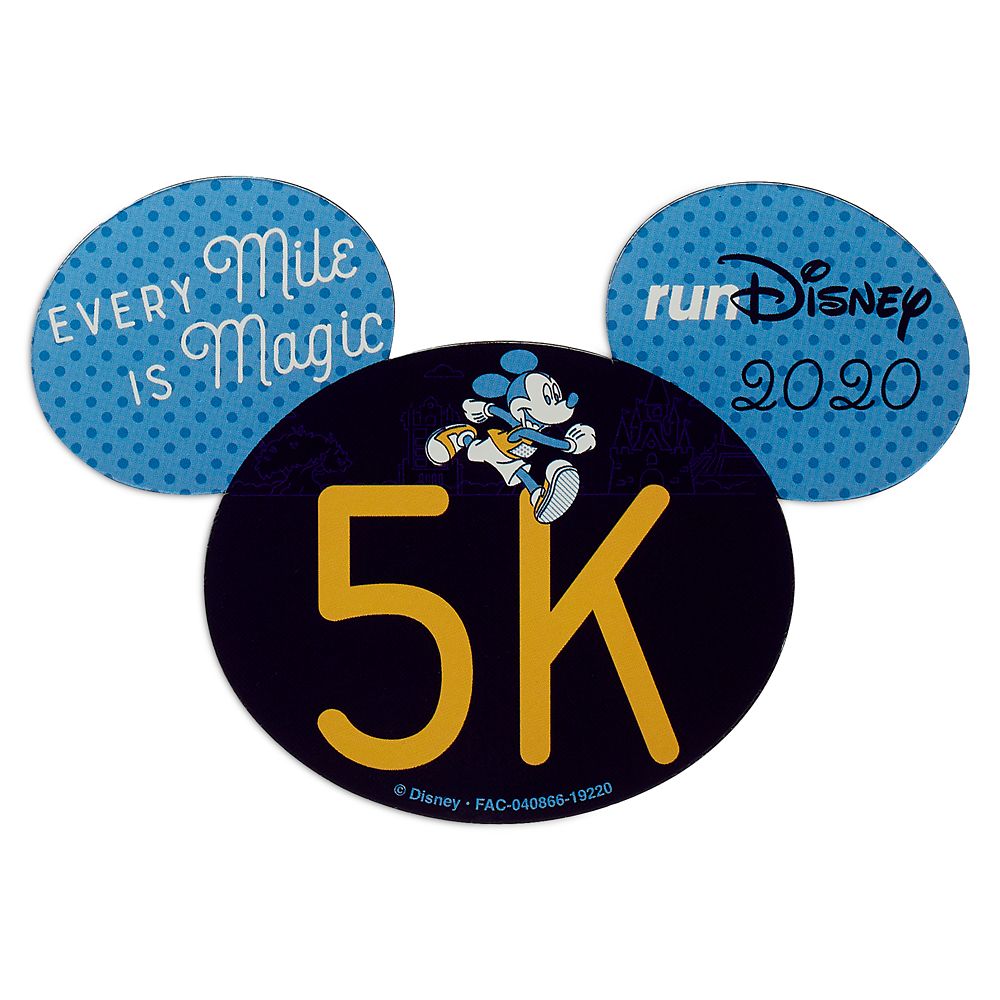 Mickey runDisney 2020 Magnet – 5K