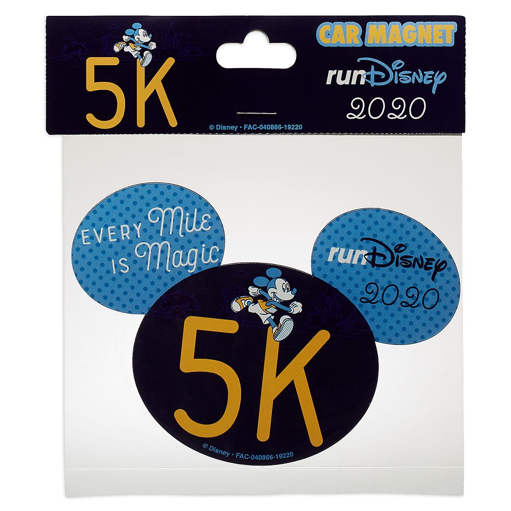 Mickey runDisney 2020 Magnet – 5K