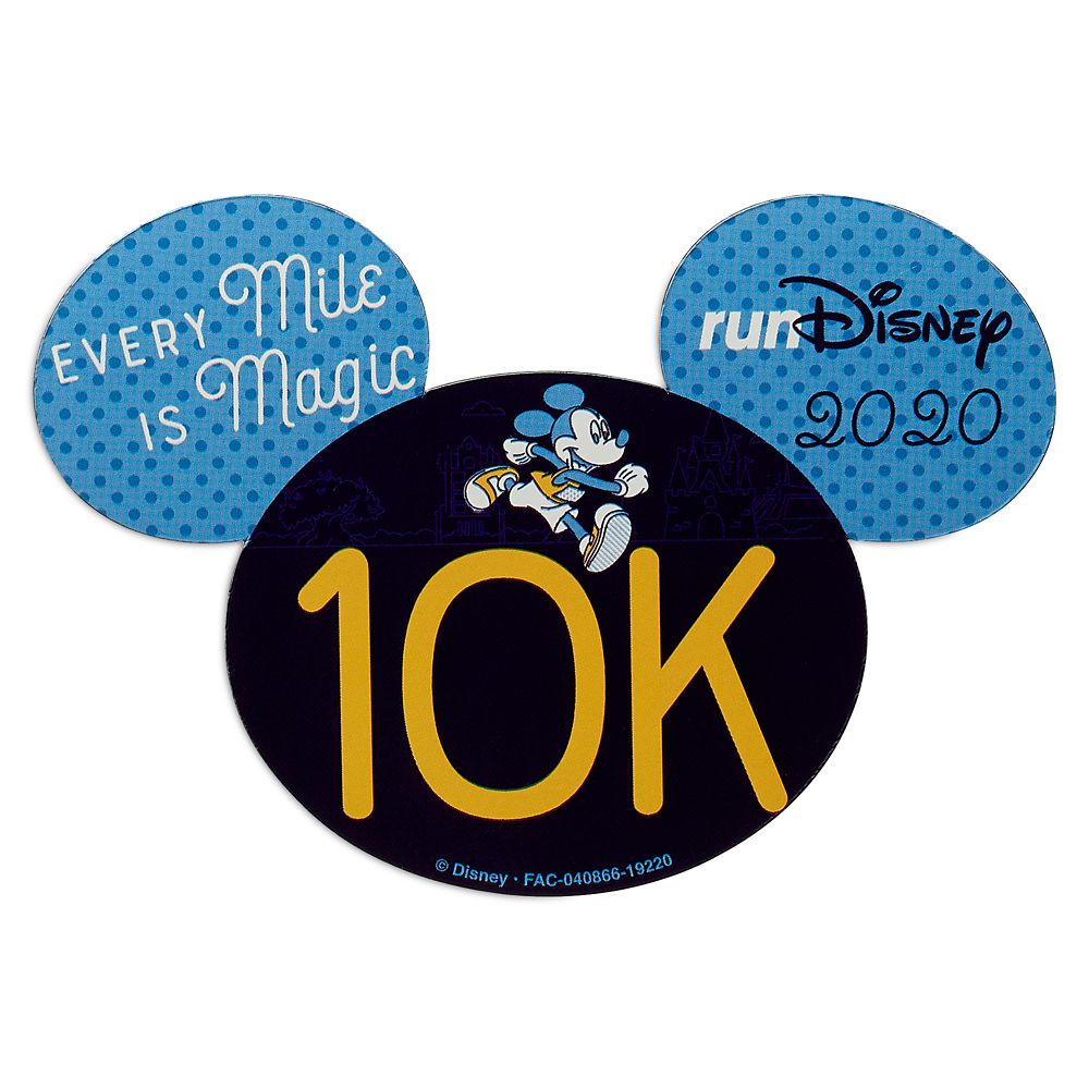 Mickey runDisney 2020 Magnet – 10K