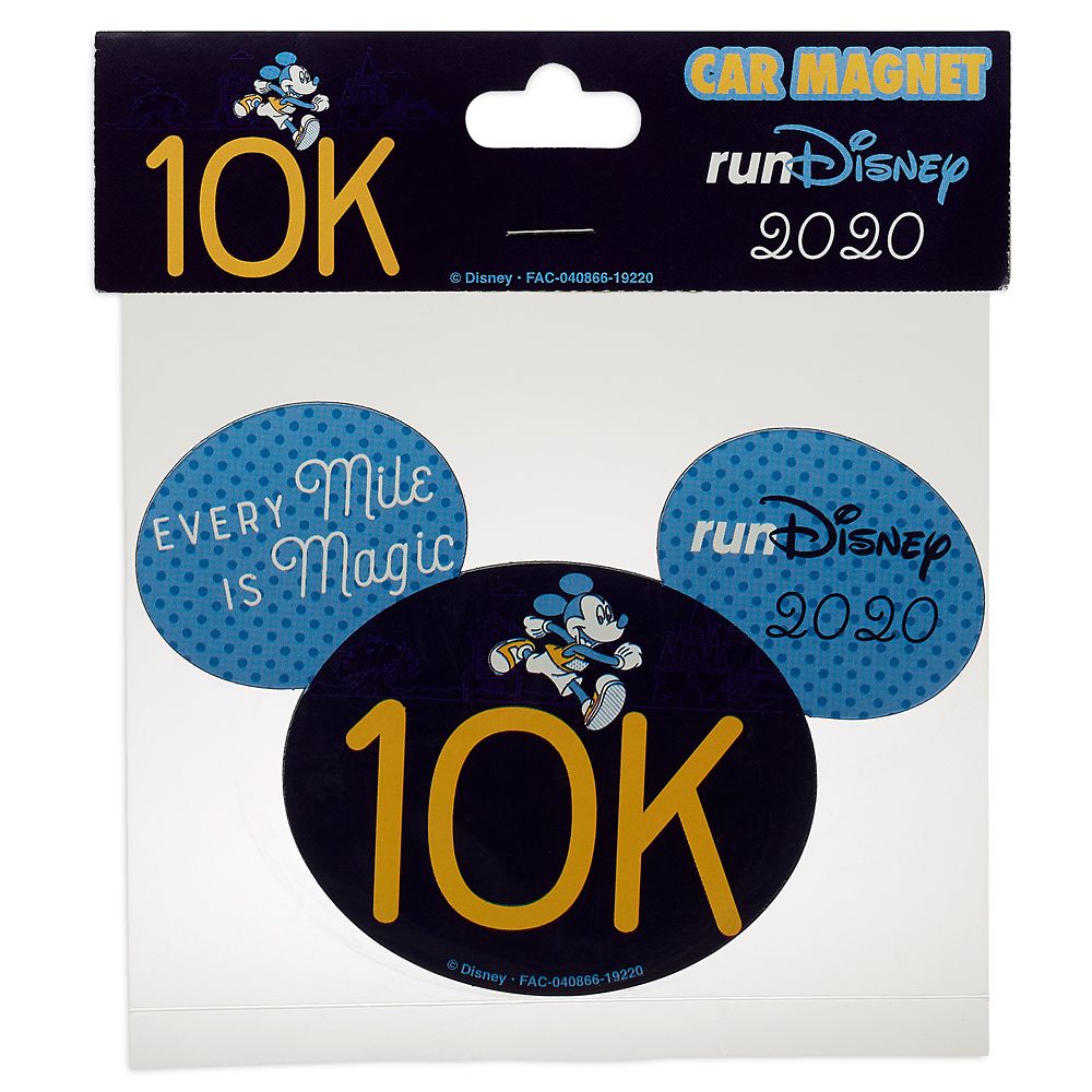 Mickey runDisney 2020 Magnet – 10K