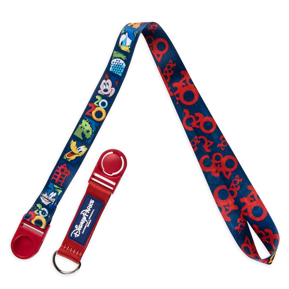 Mickey Mouse and Friends Pin Lanyard – Walt Disney World 2020