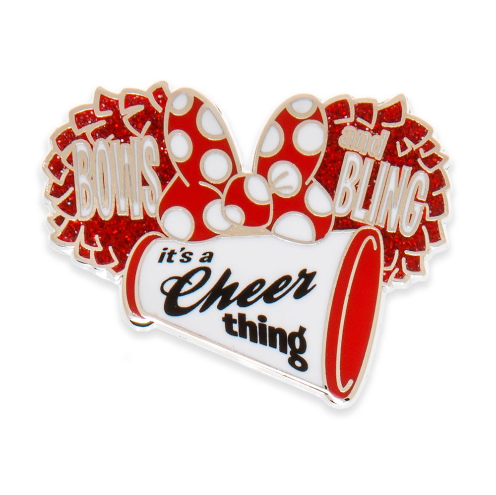 Minnie Mouse Cheerleader Pin