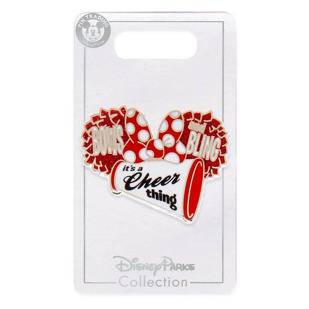 Minnie Mouse Cheerleader Pin