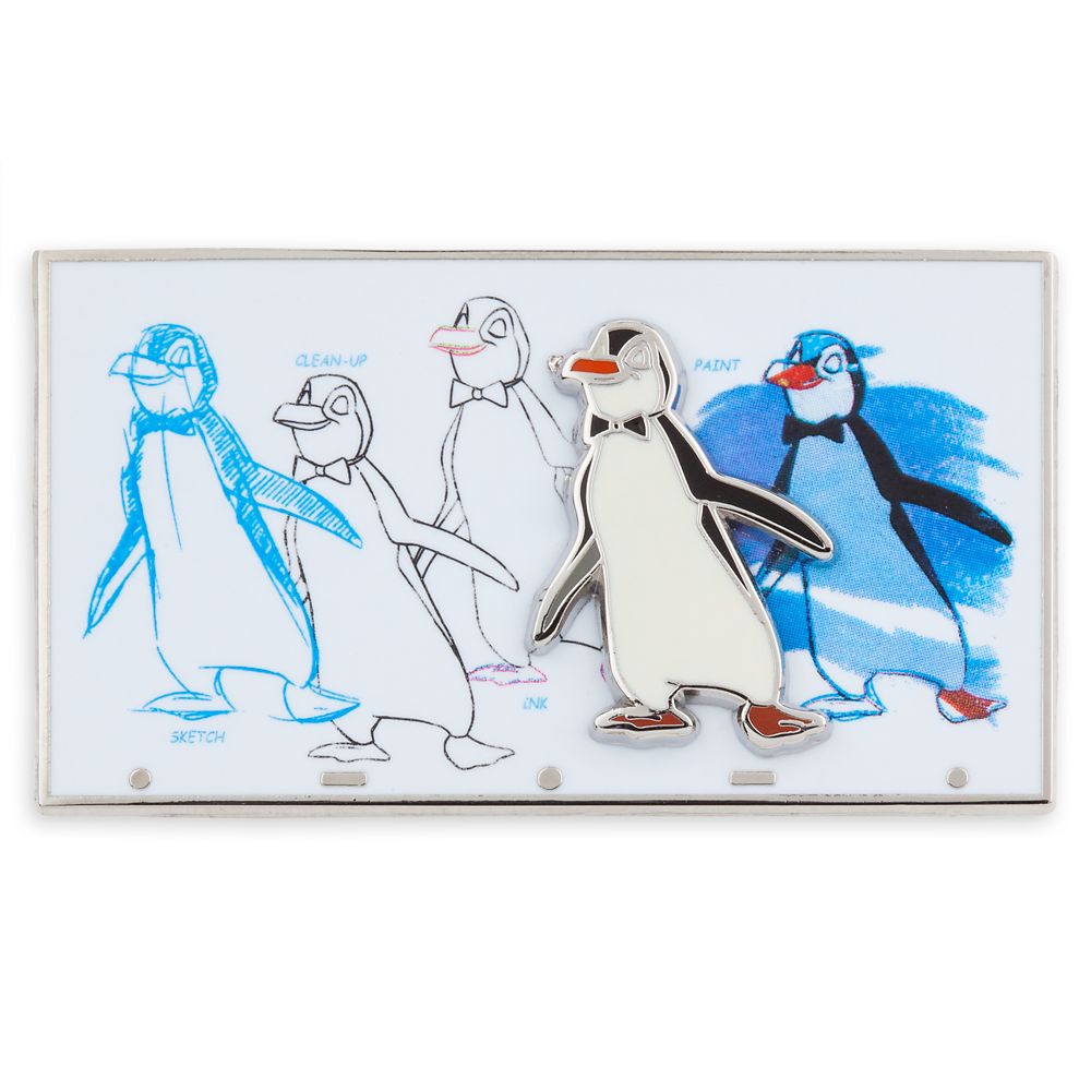 Penguin Waiter Pin – Mary Poppins – Disney Ink & Paint