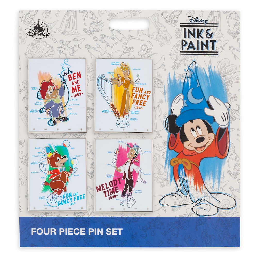 Disney Ink & Paint Pin Set