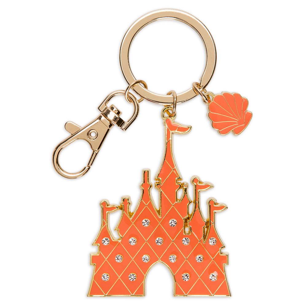 Fantasyland Castle Keychain – Coral