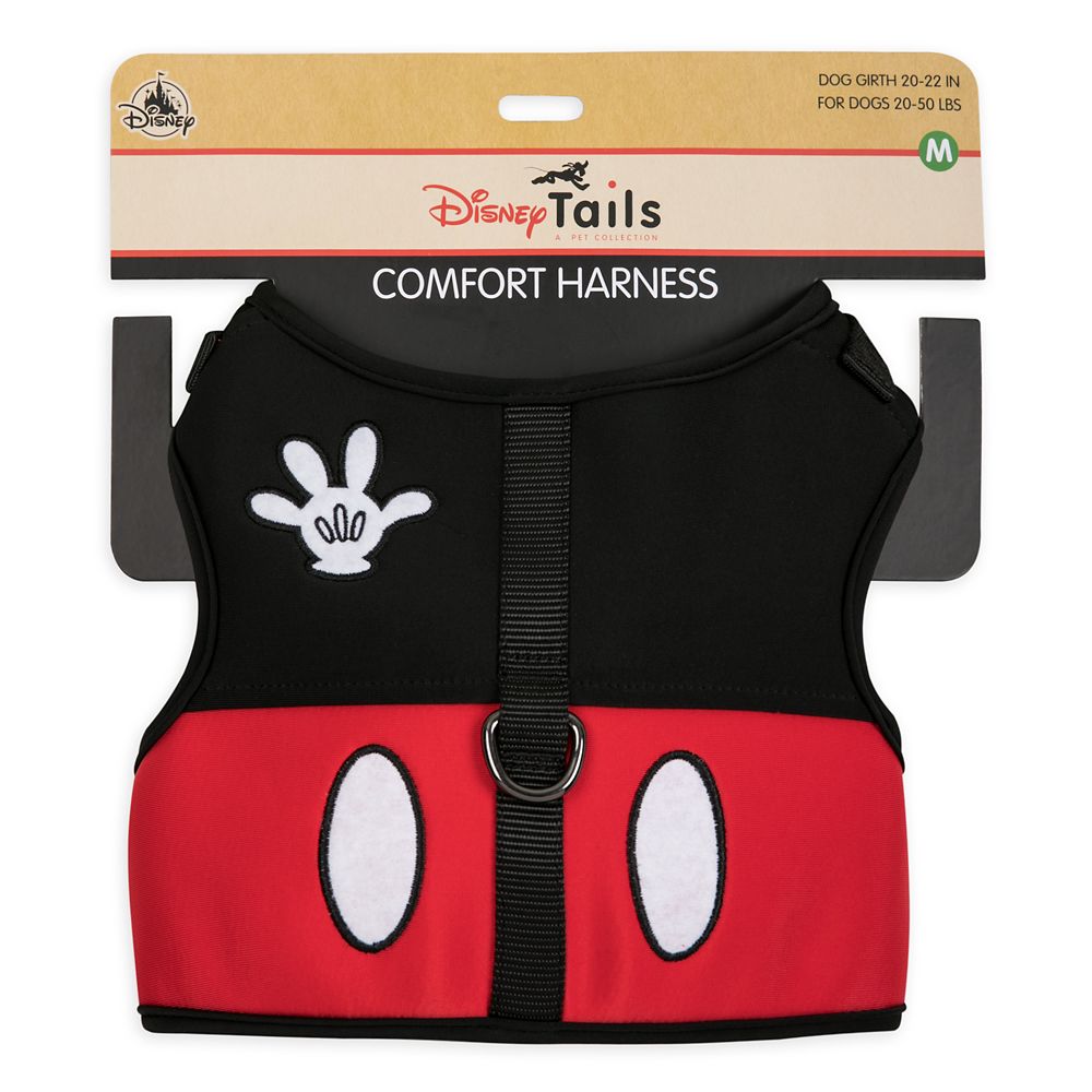 Mickey Mouse Costume Harness for Dogs