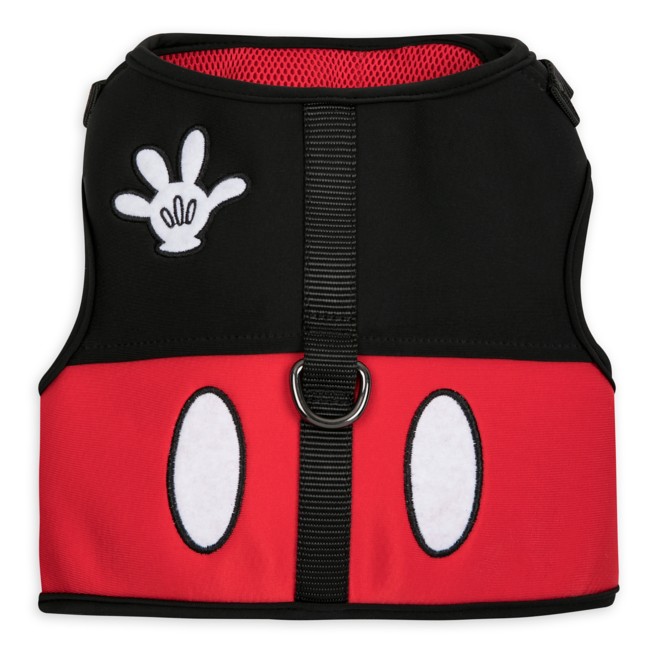 Mickey Mouse Costume Harness for Dogs