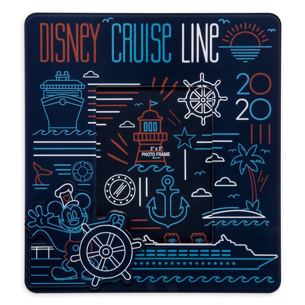 Disney Cruise Line 2020 Photo Frame Magnet – 2 1/2'' x 3 1/4''