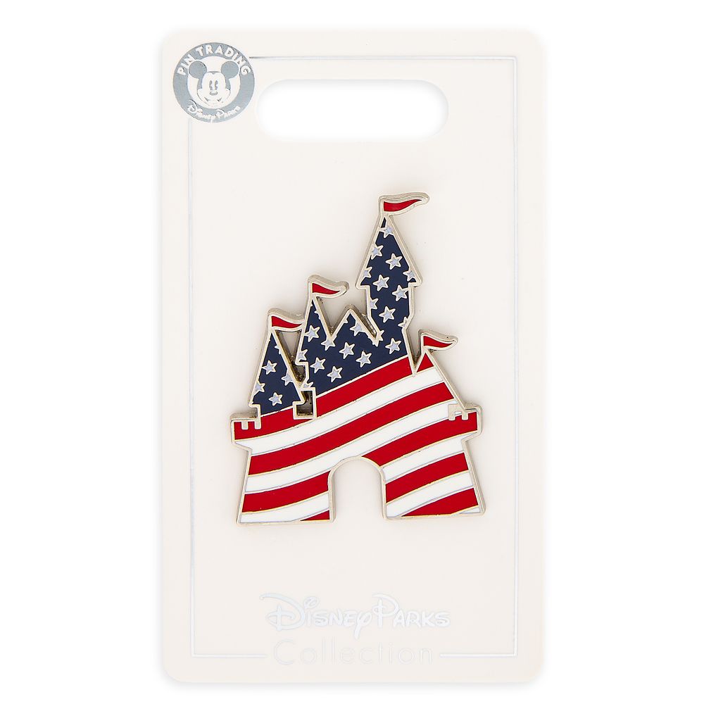 Fantasyland Castle Americana Pin