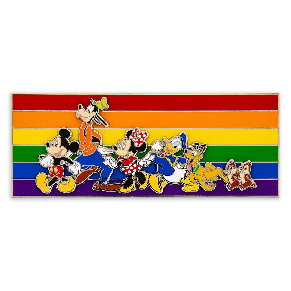 Rainbow Disney Collection Mickey Mouse and Friends Jumbo Pin  Limited Edition