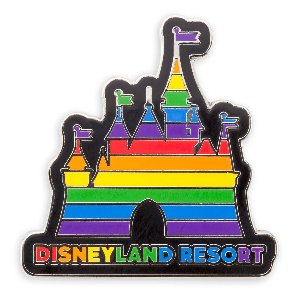 Rainbow Disney Collection Fantasyland Castle Pin – Disneyland – 2020