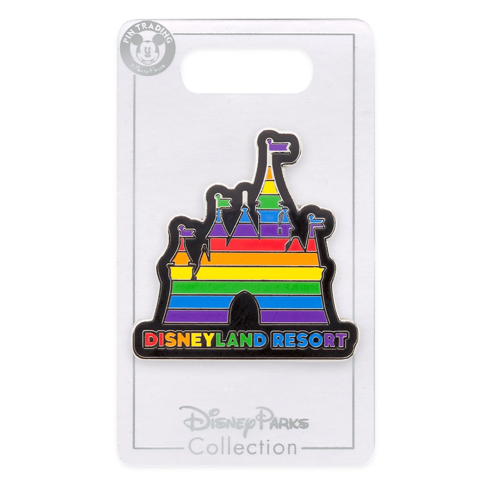 Rainbow Disney Collection Fantasyland Castle Pin – Disneyland – 2020