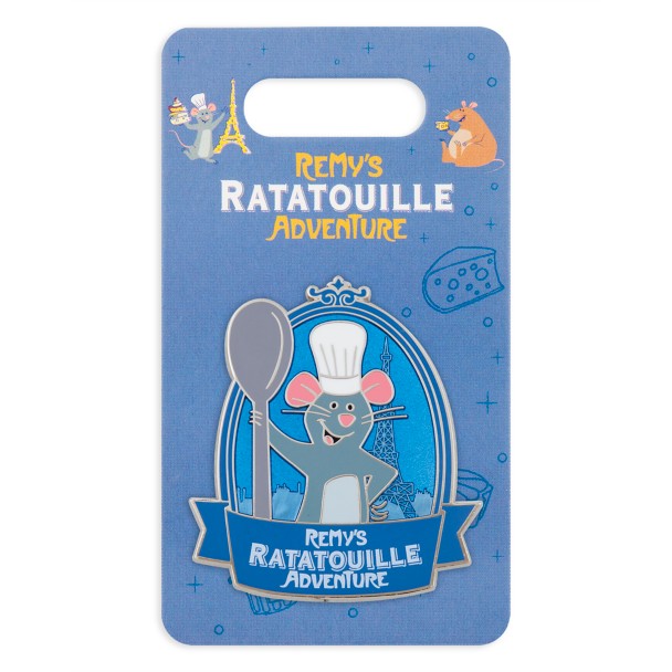 Remy's Ratatouille Adventure Logo Pin