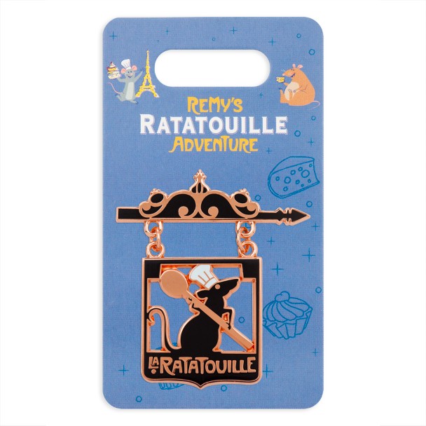 Ratatouille Sign Pin – Remy's Ratatouille Adventure