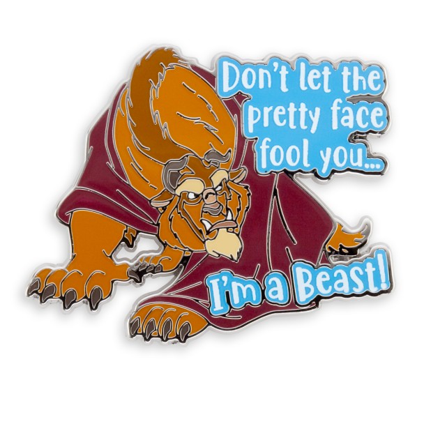 Beast Pin – Beauty and the Beast