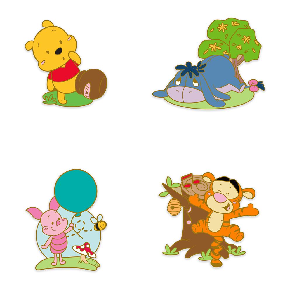 Winnie the Pooh Pin Trading Starter Set