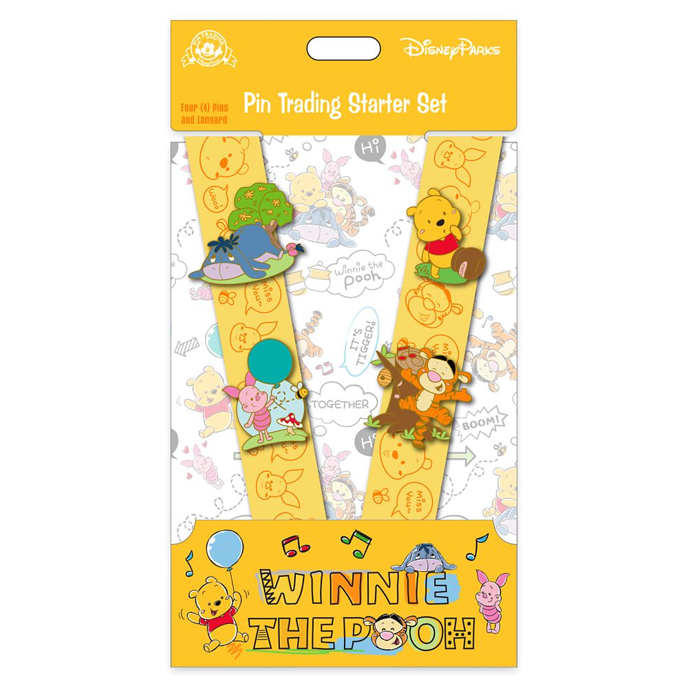 Winnie the Pooh Pin Trading Starter Set