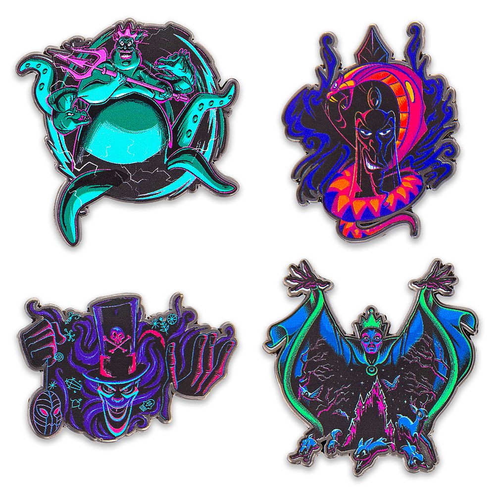 Disney Villains Pin Set