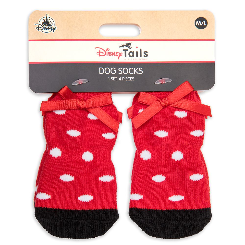 Minnie Mouse Dog Socks – Disney Tails