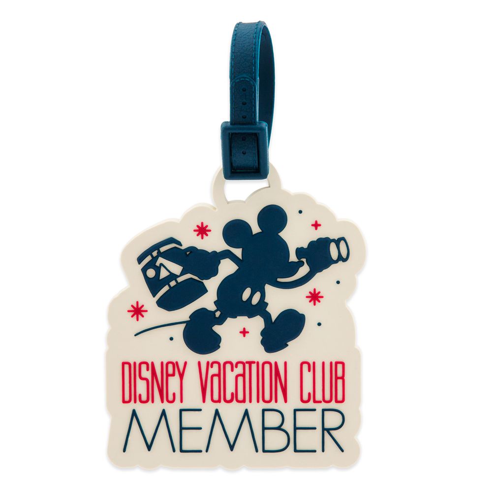Mickey Mouse Disney Vacation Club Luggage Tag