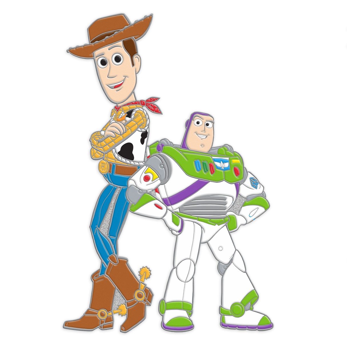 Woody and Buzz Lightyear Pin