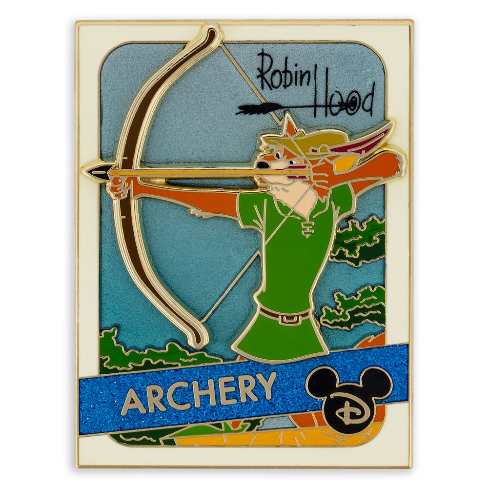 Robin Hood Pin – Trading Cards: Archery – Limited Edition