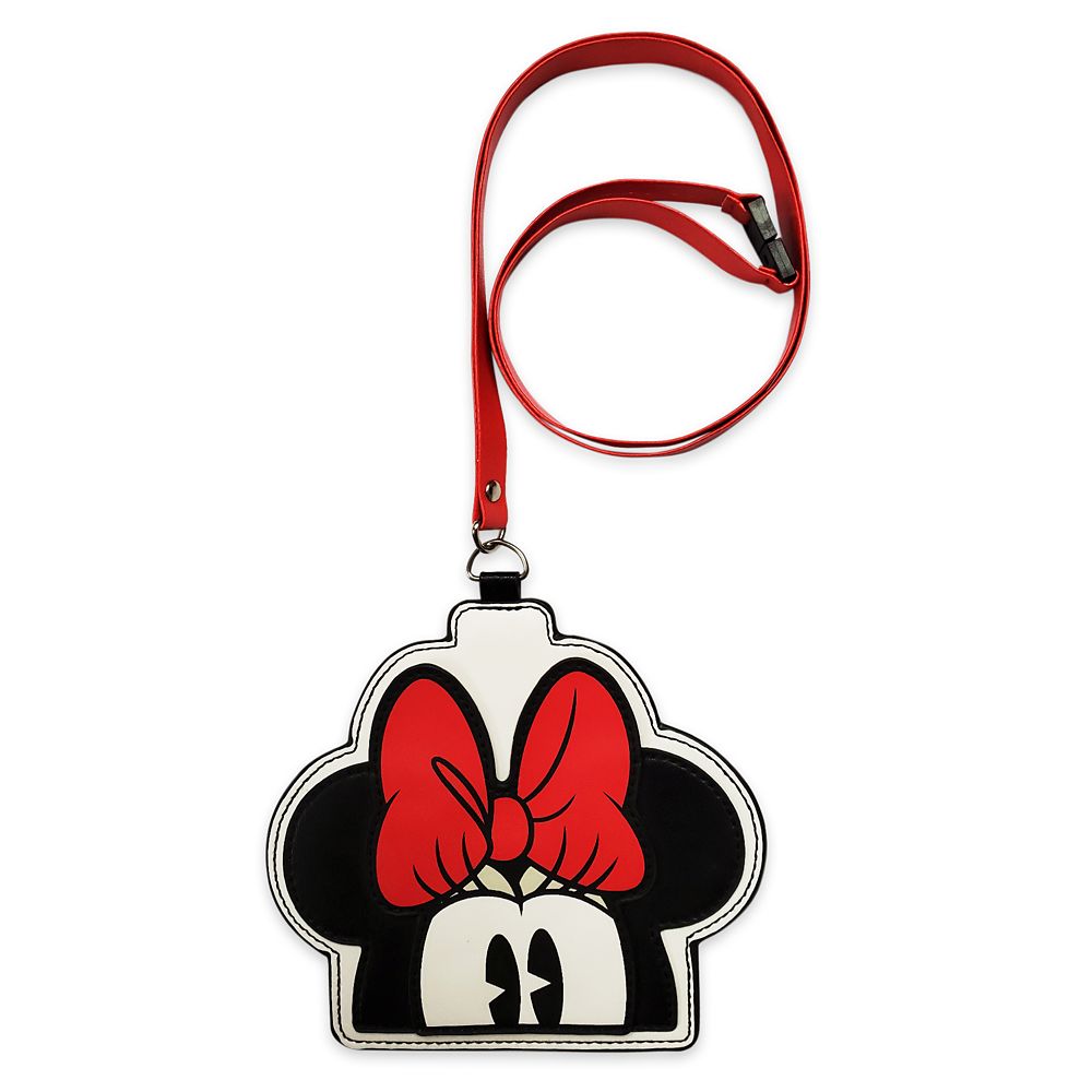 Minnie Mouse ID Card Holder & Lanyard available online for purchase