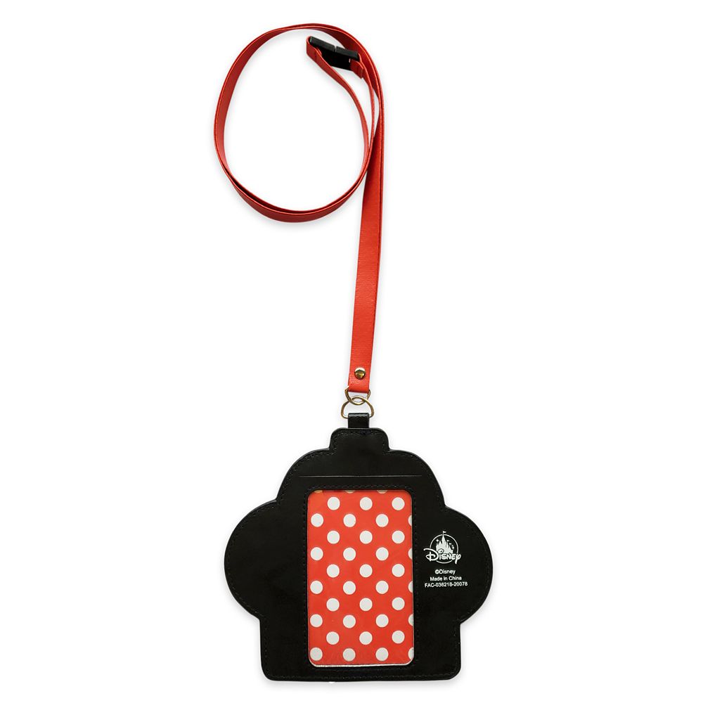 Minnie Mouse ID Card Holder & Lanyard